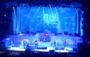 Fantastyczna atmosfera na koncercie Iron Maiden