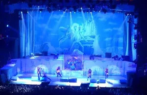 Fantastyczna atmosfera na koncercie Iron Maiden