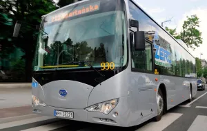 Elektryczny autobus na testach w Gdańsku