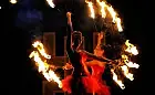 Ogień i taniec na festiwalu FROG w Gdyni