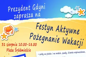 Aktywne pożegnanie wakacji na gdyńskiej plaży