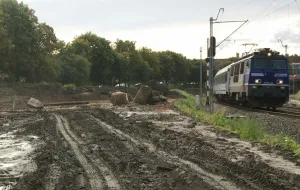 Budowa stacji Gdańsk Śródmieście. Trwa rozbiórka wiaduktu na Trasie W-Z
