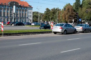 Płyty betonowe na Okopowej w Gdańsku zostaną na dłużej