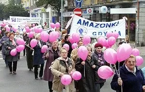 Marsz Różowej Wstążki w Gdyni