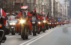 Mikołaje na motocyklach przejechali przez Trójmiasto