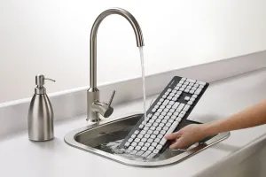Klawiatura do prania, odkurzacz do smartfona