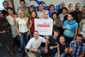 Podziękuj za Solidarność - podpisz się na zdjęciu