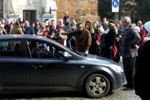 Obywatelskie zatrzymanie policjantów w centrum Gdańska