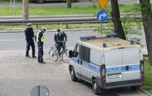Gdyńscy policjanci zaczynają kontrole rowerzystów