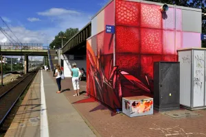 Artyści odnowią peron SKM w Redłowie. Rusza Traffic Design