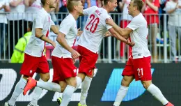 Piłkarze zadowoleni po meczu z Litwą