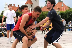 Streetball na sopockim molo