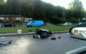 Trzy poważne wypadki motocyklistów