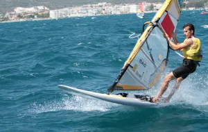 Myszka mistrzem Europy w windsurfingu