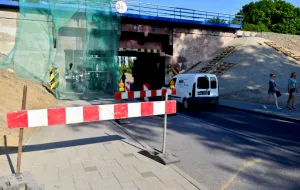 Gdynia: Przy stadionie ruch wahadłowy, bo remontują wiadukt