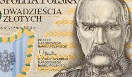Pierwszy polski banknot z polimeru. 20 zł z Piłsudskim