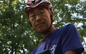 60-letni japoński rowerzysta dojechał do Gdańska