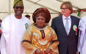 Pierwsza Dama Nigerii ochrzciła statek badawczy