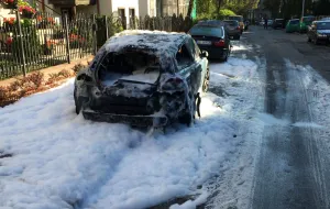 19 samochodów podpalono w nocy w Gdańsku