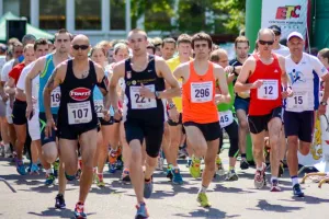 Ponad 400 osób na finiszu biegowego GP