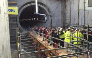 Tłumy na dniu otwartym tunelu pod Martwą Wisłą