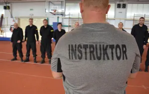 Policyjny trening na Gdyńskim Poruszeniu