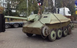 Transport niemieckiego niszczyciela czołgów