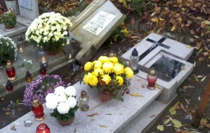 Zdewastowane nagrobki na Cmentarzu Łostowickim