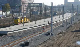 Nowy peron na stacji we Wrzeszczu prawie gotowy