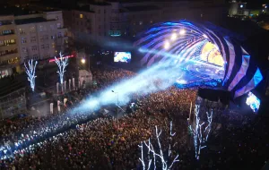 Tłumy witały Nowy Rok na imprezach pod chmurką w Trójmieście