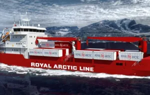 Zobacz wodowanie statku arktycznego