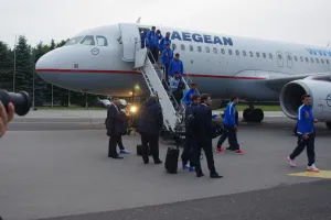 Reprezentacja Grecji wylądowała w Gdyni