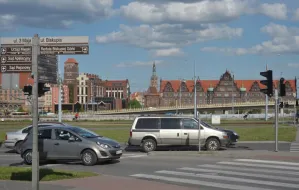 Pamiątkowe zdjęcie na tle panoramy Gdańska