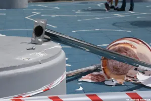 Targ Węglowy coraz bardziej pusty. Kosmiczna wystawa zostanie zdemontowana
