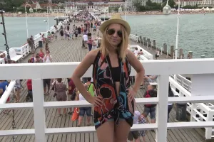 Chusta - pomysł na plażowe stylizacje