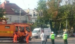 Popołudniowy paraliż komunikacji tramwajowej we Wrzeszczu