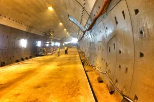 Tunel pod Martwą Wisłą będzie otwarty po 1 kwietnia