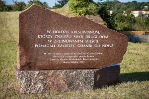 Kamień upamiętni Kresowian przybyłych do Gdańska
