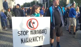 Gdynia: protestowali przeciw imigrantom