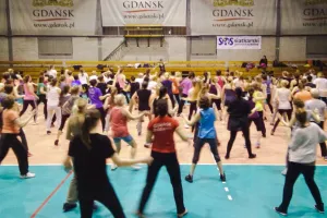 Maraton zumby łączy przyjemne z pożytecznym