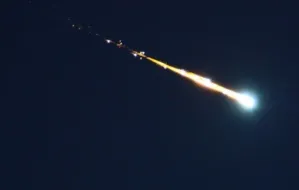 Meteor rozświetlił niebo nad Trójmiastem