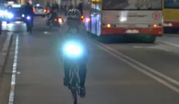 Rowerzysta: pamiętajmy o oświetleniu