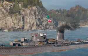 ORP Błyskawica w grze "World of Warships"