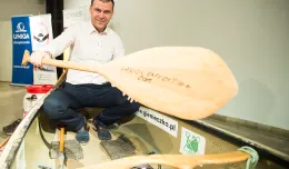 Canoe z rekordowego spływu Amazonką w Narodowym Muzeum Morskim
