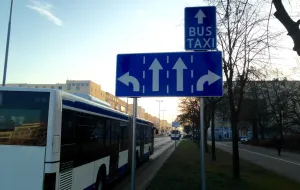 Po buspasach w Gdyni mogą jeździć taksówki
