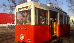 Walentynkowy tramwaj wyjedzie na tory