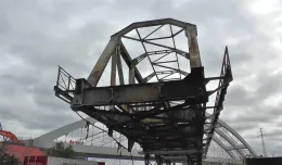 Ruszyła rozbiórka 100-letniego mostu obrotowego na Martwej Wiśle