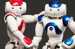 Roboty podobne do człowieka w Centrum Hewelianum