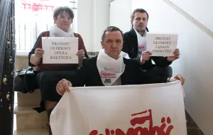 Pracownicy Opery Bałtyckiej zakończyli protest głodowy