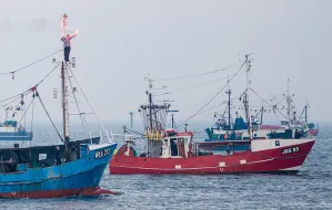 Rybacy protestowali na Zatoce